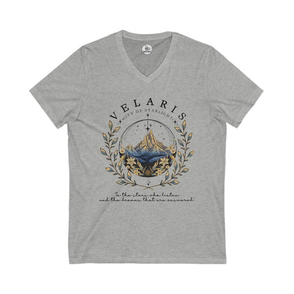 VELARIS Short Sleeve V-Neck Tee