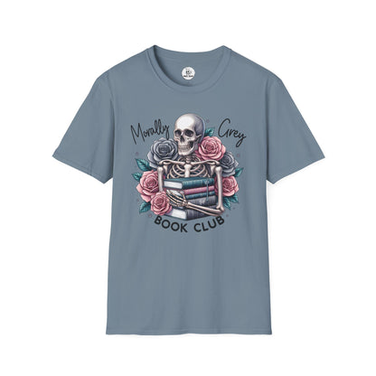 Morally Grey Book Club Short Sleeve T-Shirt