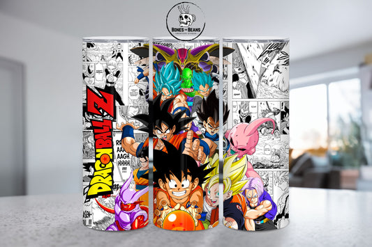 D B Z Anime Tumbler 20oz