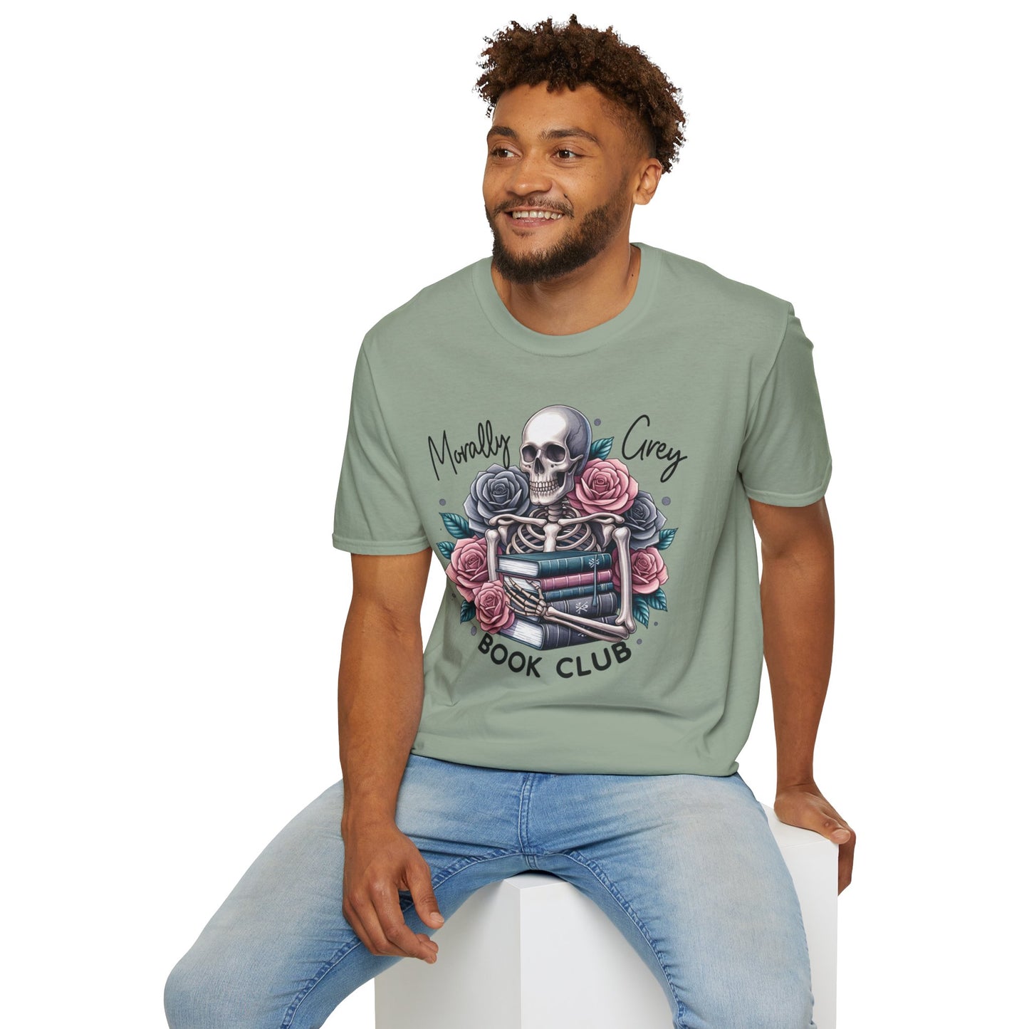 Morally Grey Book Club Short Sleeve T-Shirt