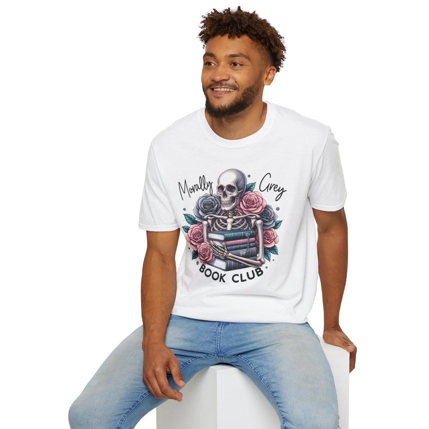 Morally Grey Book Club Short Sleeve T-Shirt