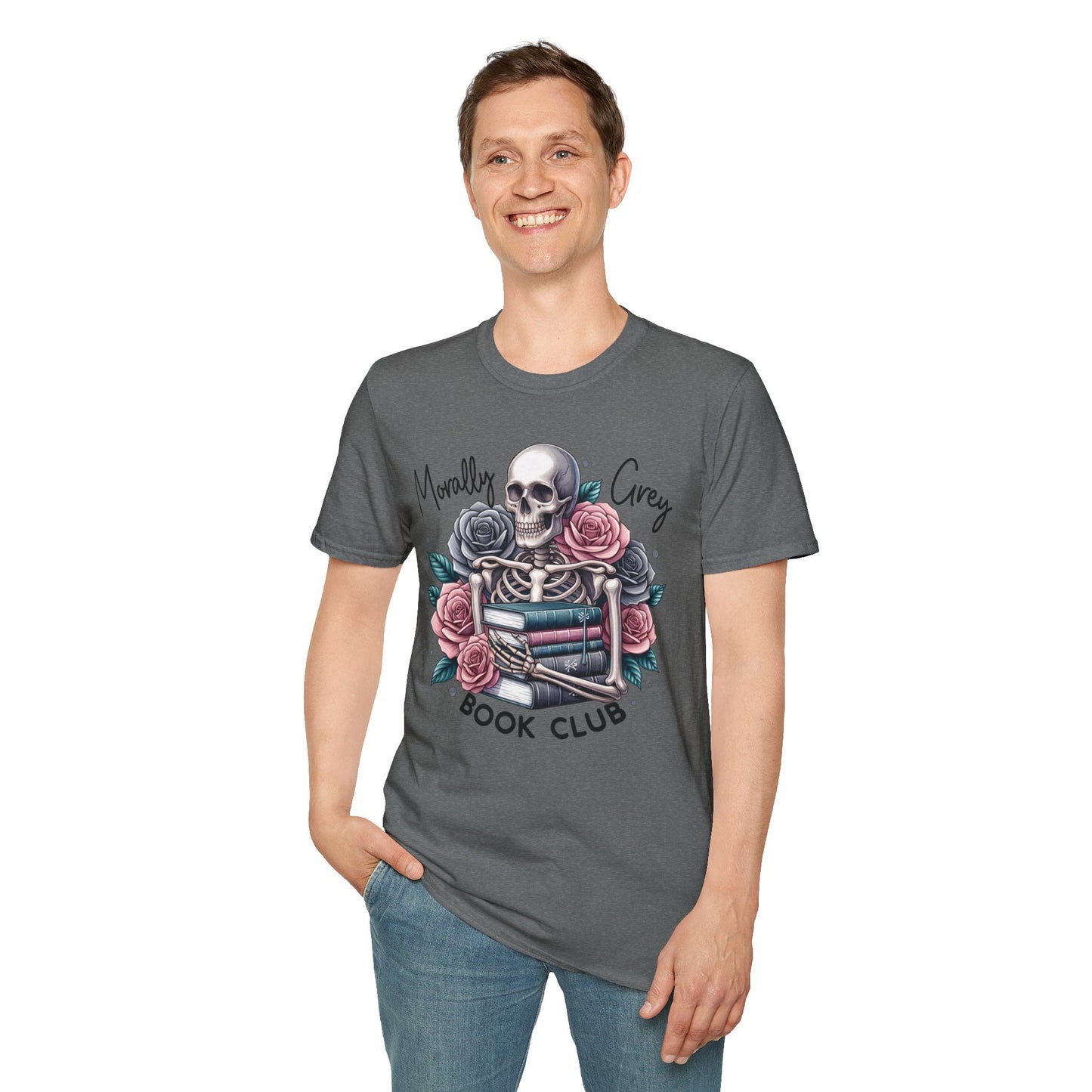 Morally Grey Book Club Short Sleeve T-Shirt