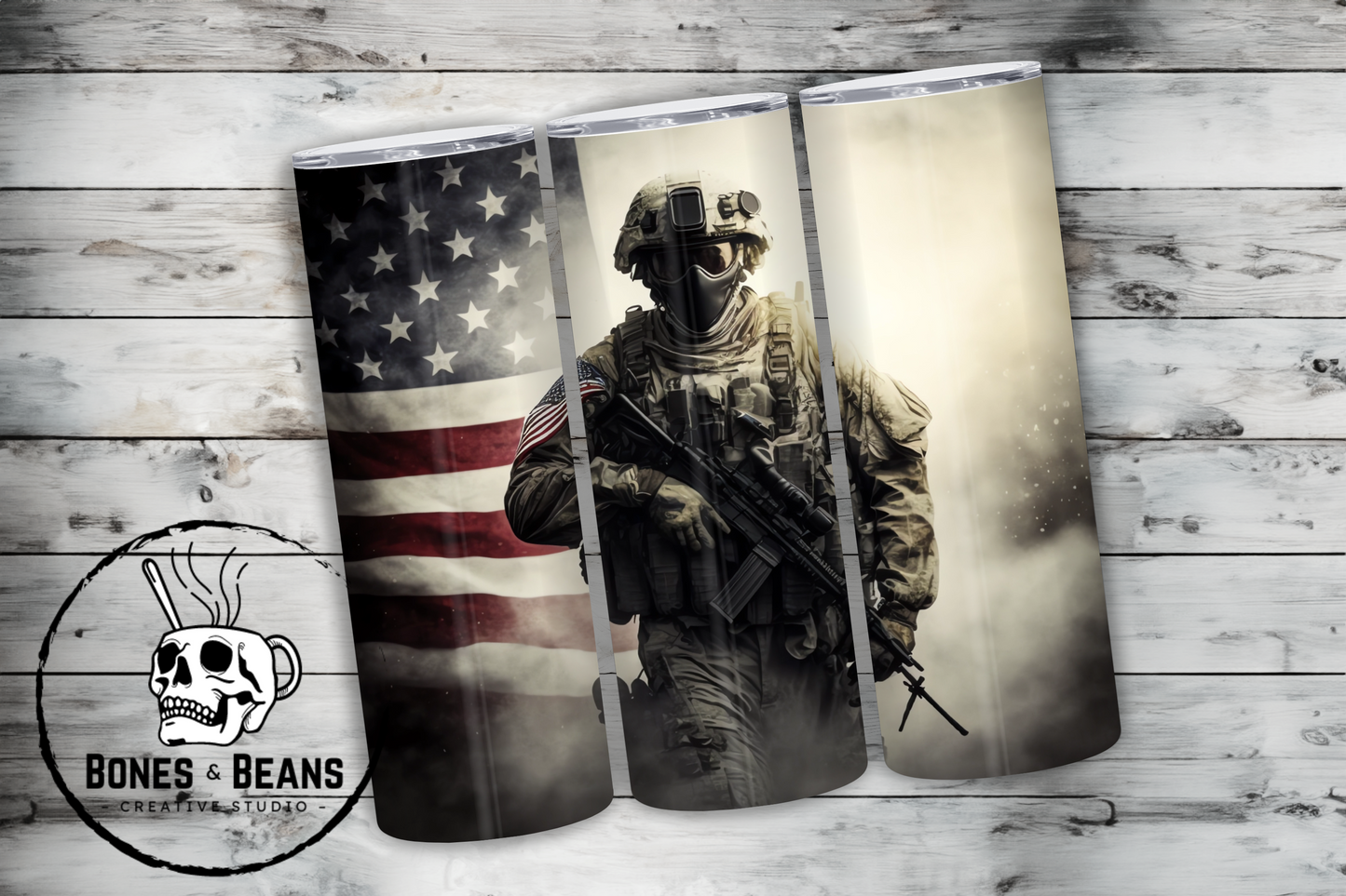 Military Proud Tumbler - 20 oz